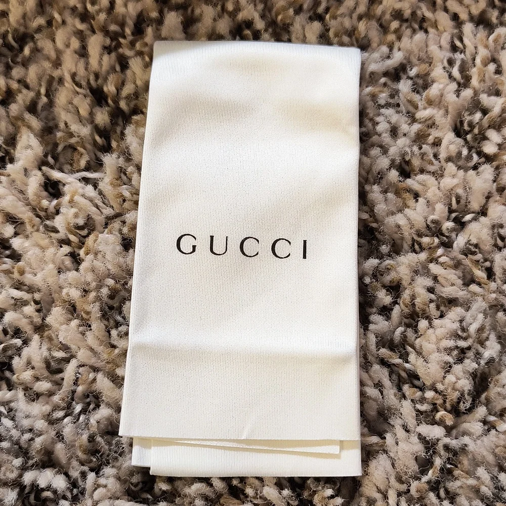 Gucci Blue and Burgundy Eyewear Case
